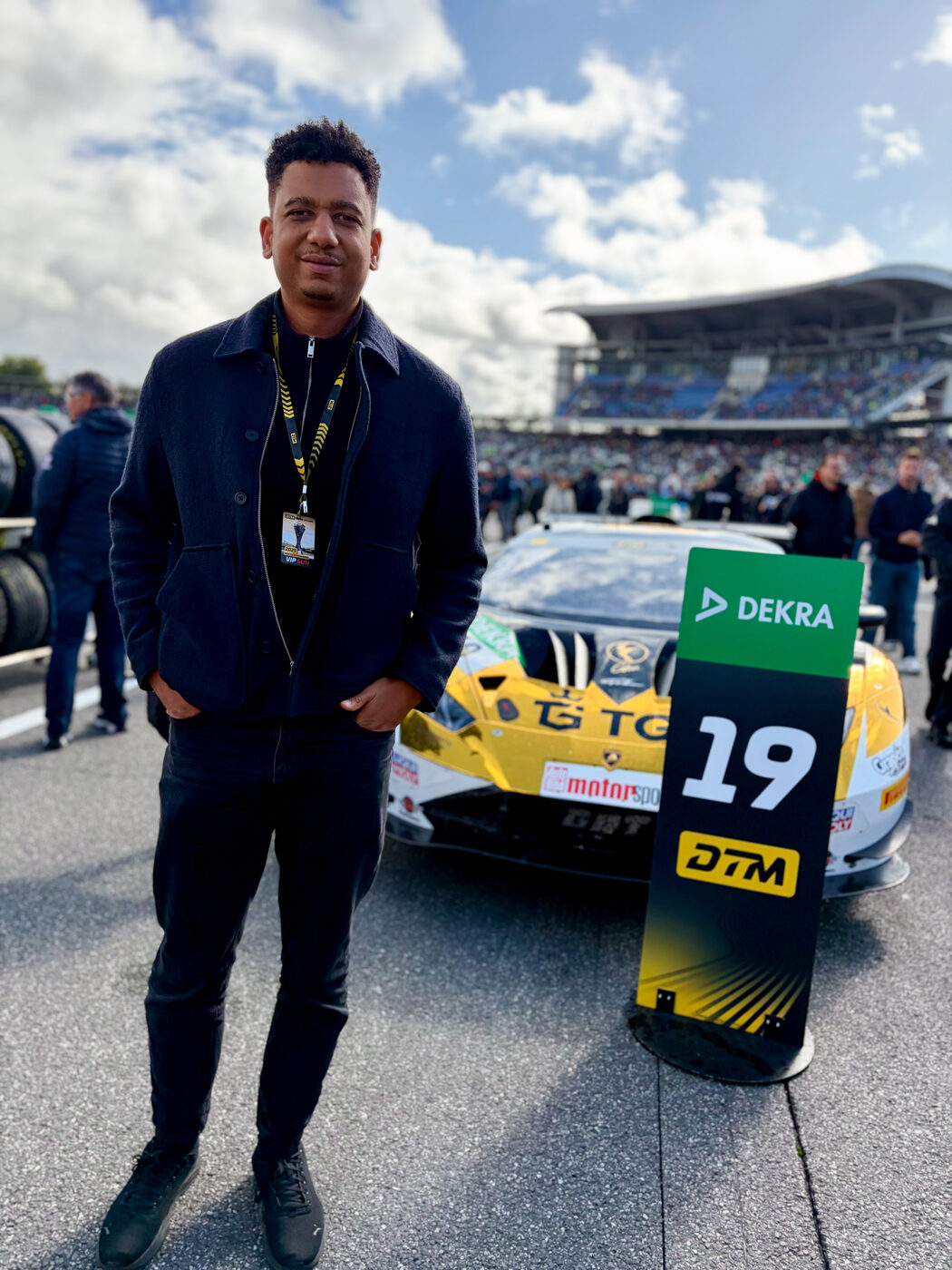 Marvin N'Doye, Gründer von Racefuel Marketing